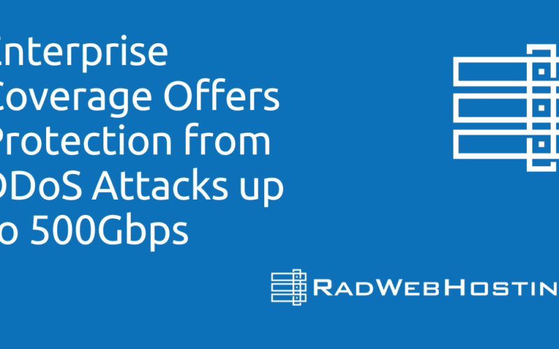 Enterprise coverage offers protection from ddos attacks up to 500gbps