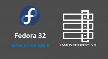 Fedora 32 Now Available for VPS Servers