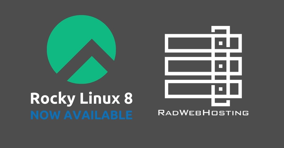Rocky linux 8 available for dedicated servers