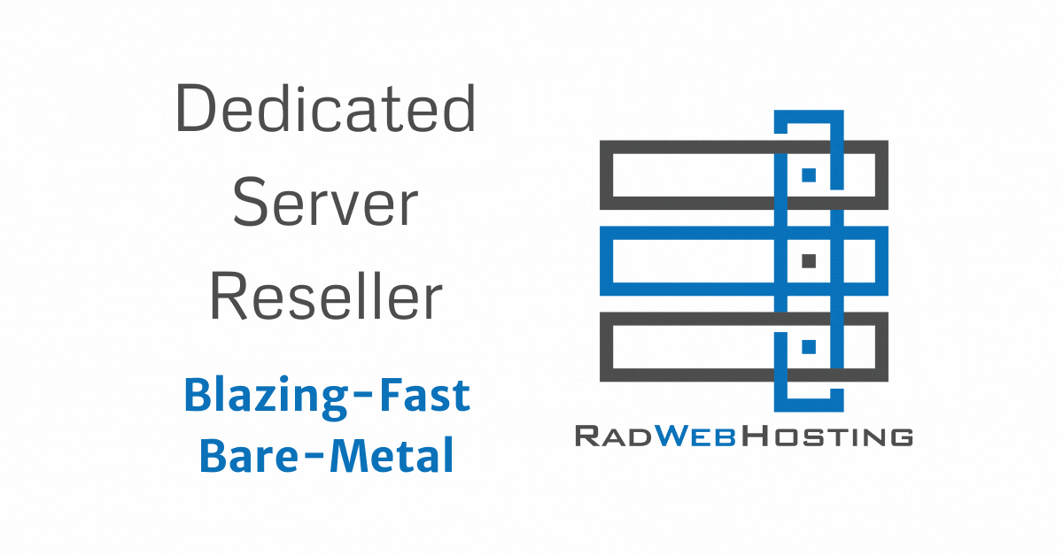 What is a “dedicated server reseller program”?