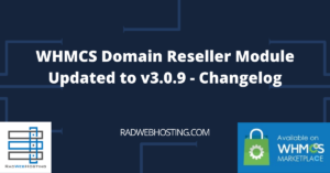 WHMCS Domains Reseller Updated To V3.0.9