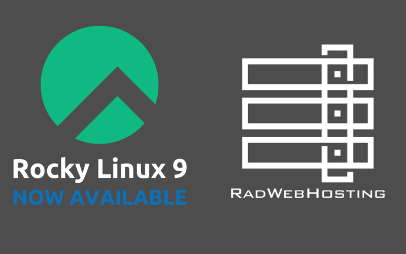 Rocky linux 9 now available for vps servers