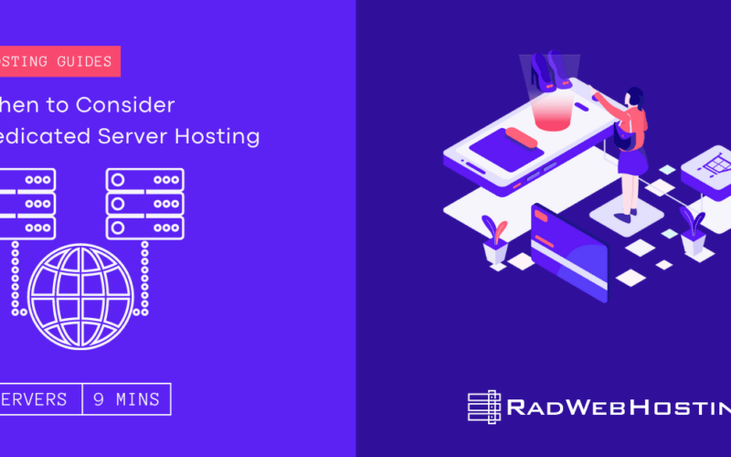 When to consider dedicated server hosting