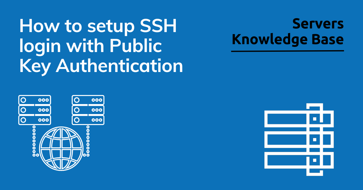 How to setup ssh login with public key authentication