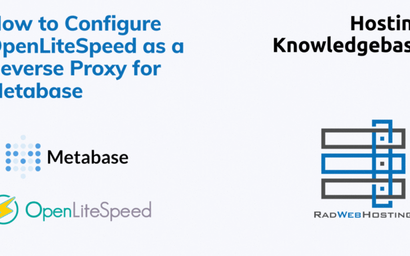 How to configure openlitespeed as a reverse proxy for metabase