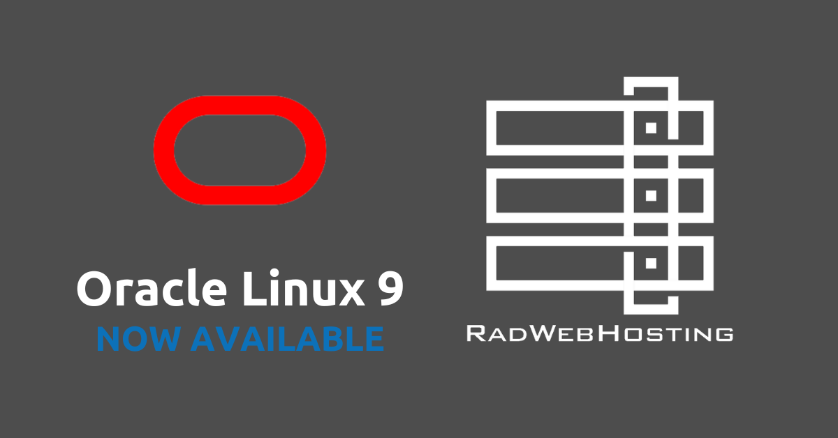 Oracle linux 9 now available for vps servers