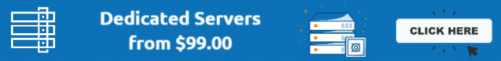 Order Your Dedicated Server Dedicated servers from $99/mo