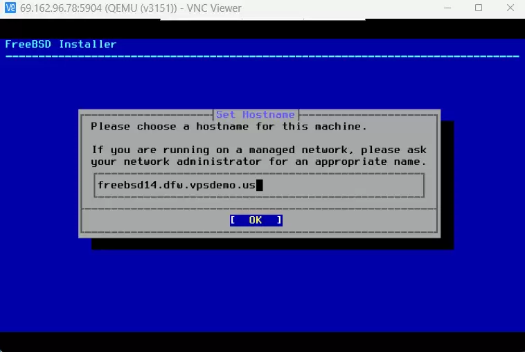 Set Freebsd Vps Hostname Set freebsd vps hostname