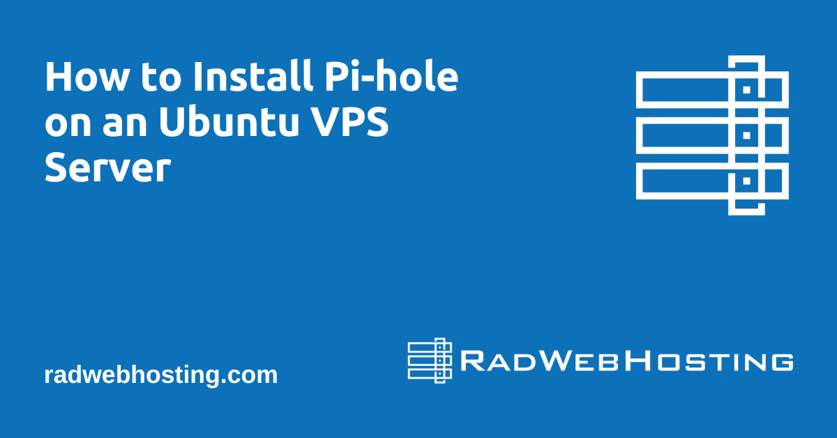 How to install pi-hole on an ubuntu vps server