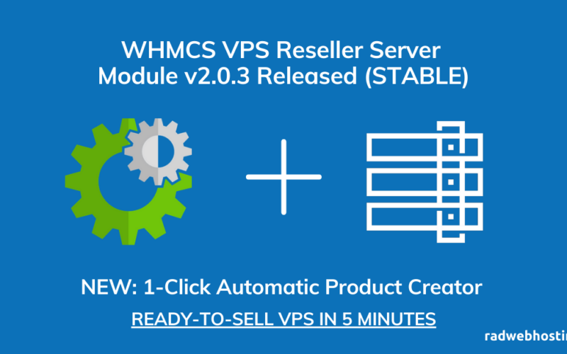 Whmcs Vps Reseller Server Module Updated To V2.0.3 Image 1 Whmcs vps reseller server module updated to v2. 0. 3