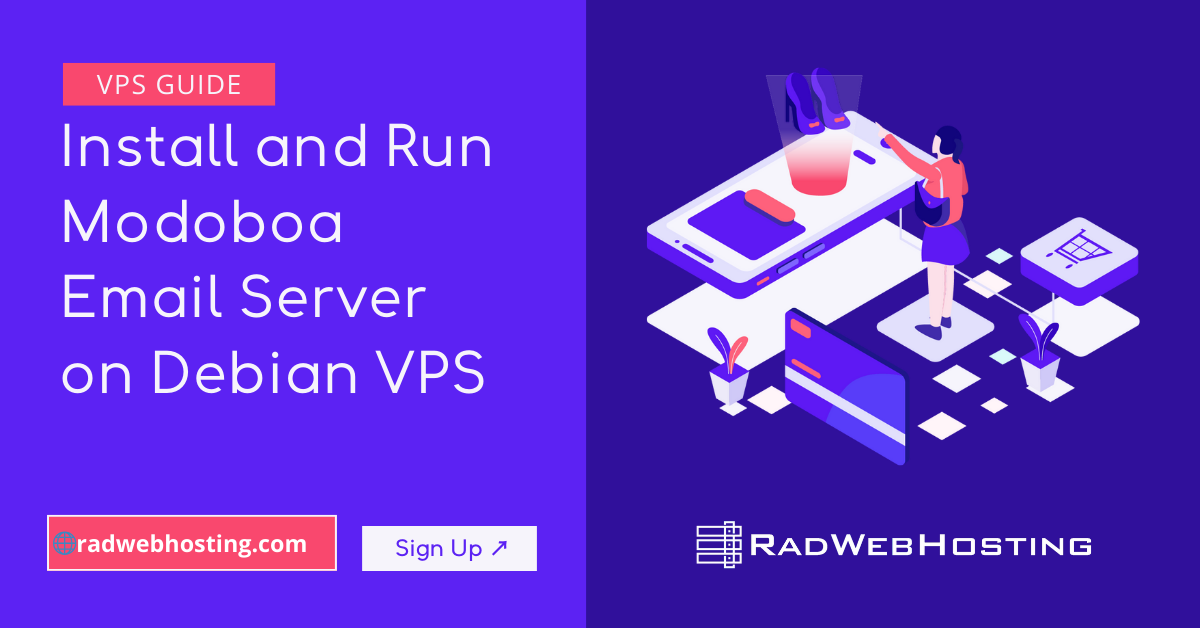 Install and run modoboa email server on debian vps