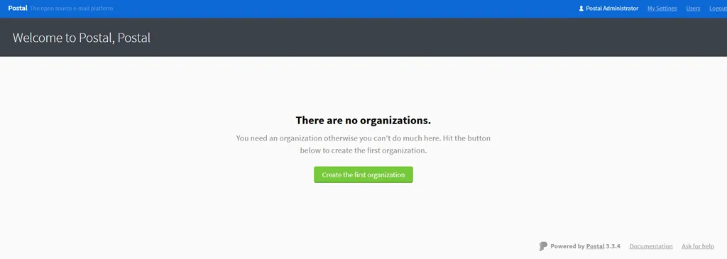Easily Install And Run Postal Email Platform On Ubuntu Vps (5 Minute Guide) Image 2 Welcome to postal