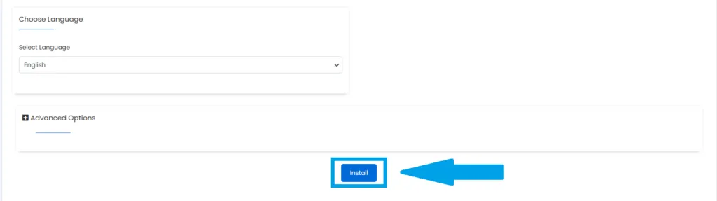 Click Install To Begin Installing Moodle Click install to begin installing moodle