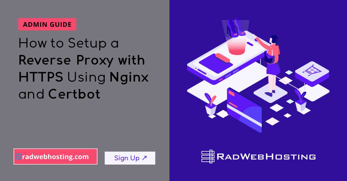 How to setup a reverse proxy with https using nginx and certbot