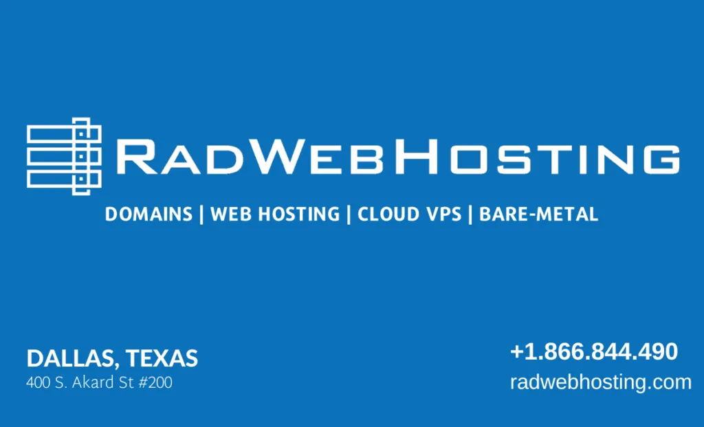 Rad Web Hosting Named Best Web Hosting Provider In Dallas Rad web hosting named best web hosting provider in dallas for 2nd consecutive year