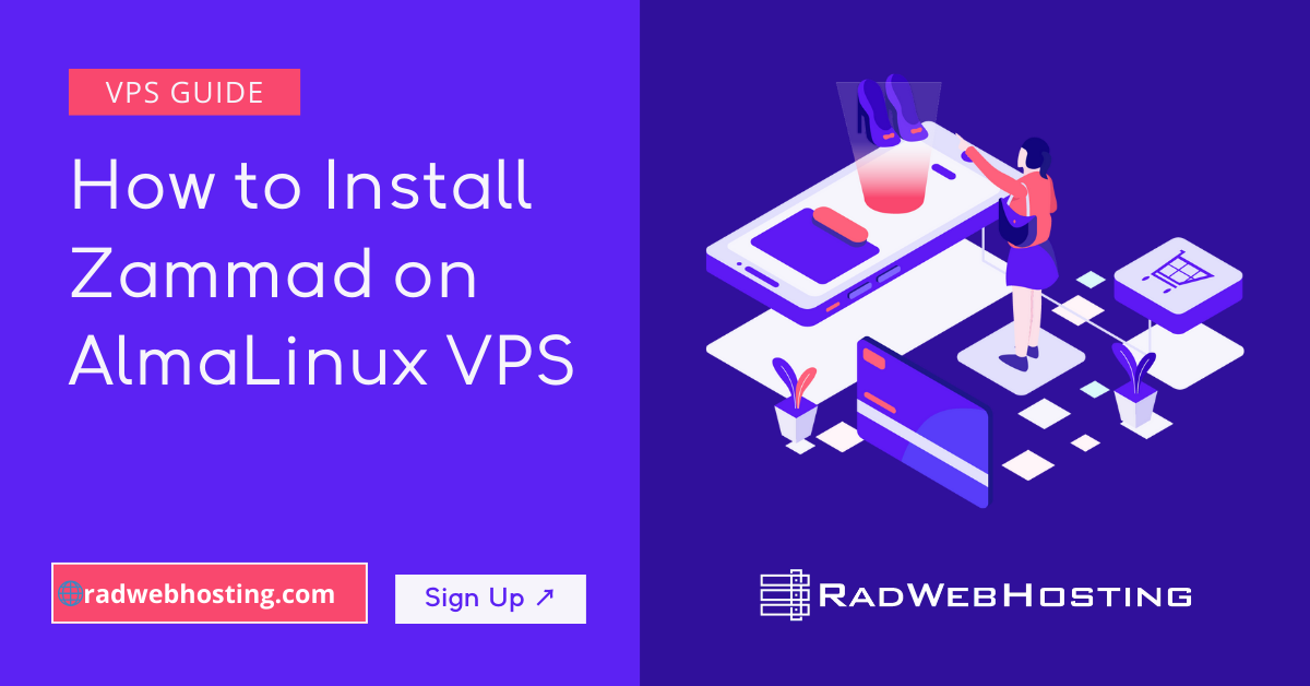 How to install zammad on almalinux vps