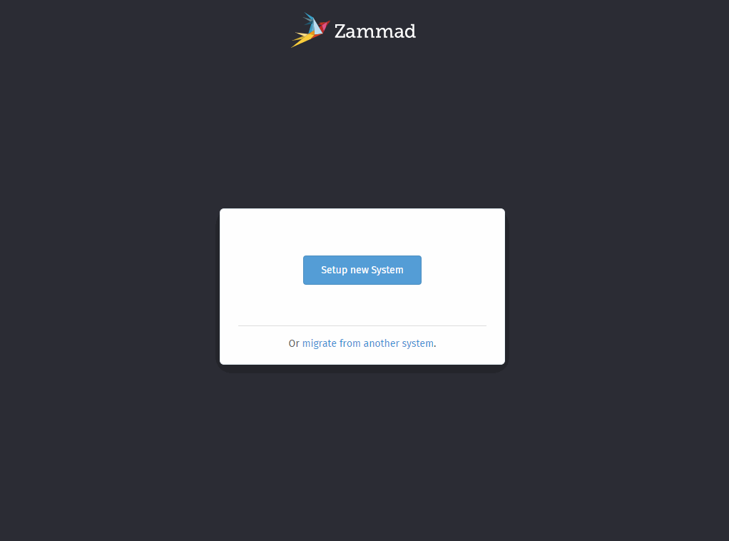 How To Install Zammad On Almalinux Vps (10-Minute Quick-Start Guide) Image 1 Access zammad web interface