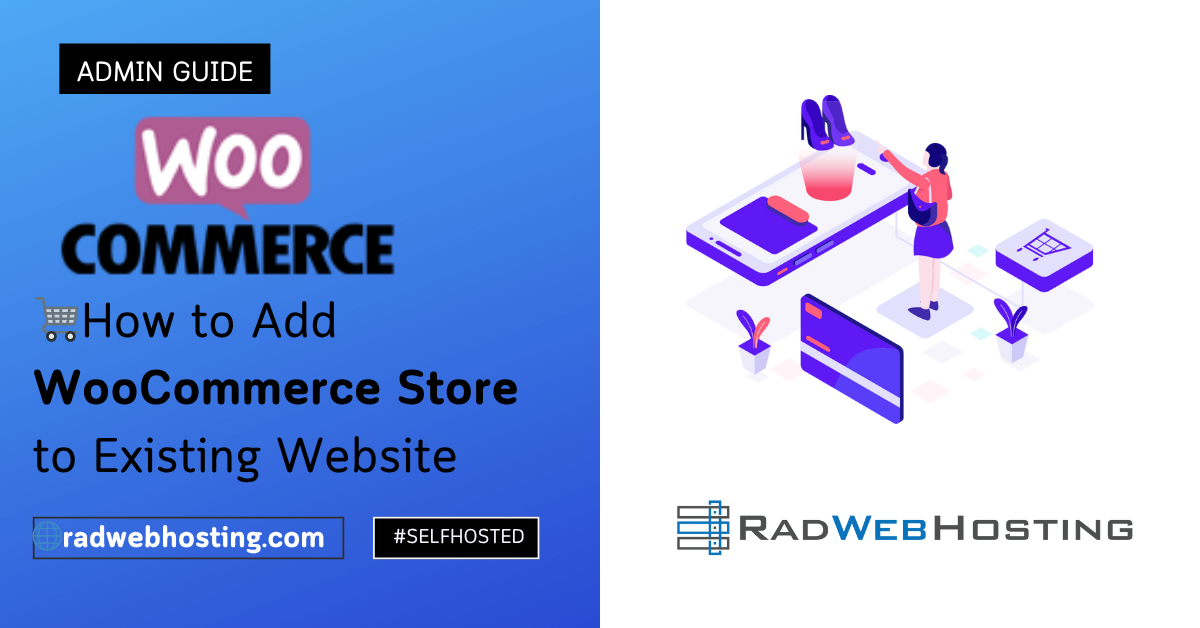 How to add woocommerce store to existing website