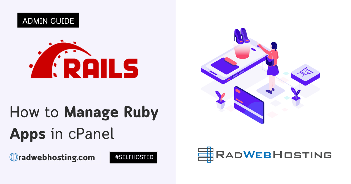 How to manage ruby apps in cpanel