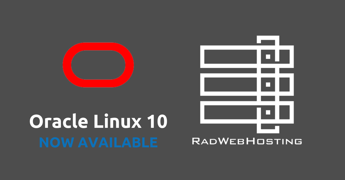 Oracle linux 10 now available for vps servers