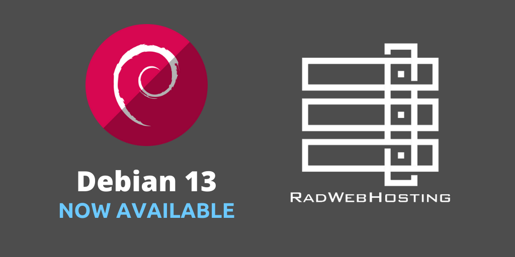 Debian 13 (trixie) now available for vps servers