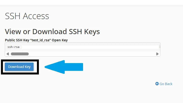 View And Download Ssh Keys In Cpanel View and download ssh keys in cpanel