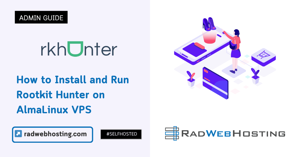 How to install and run rootkit hunter on almalinux vps
