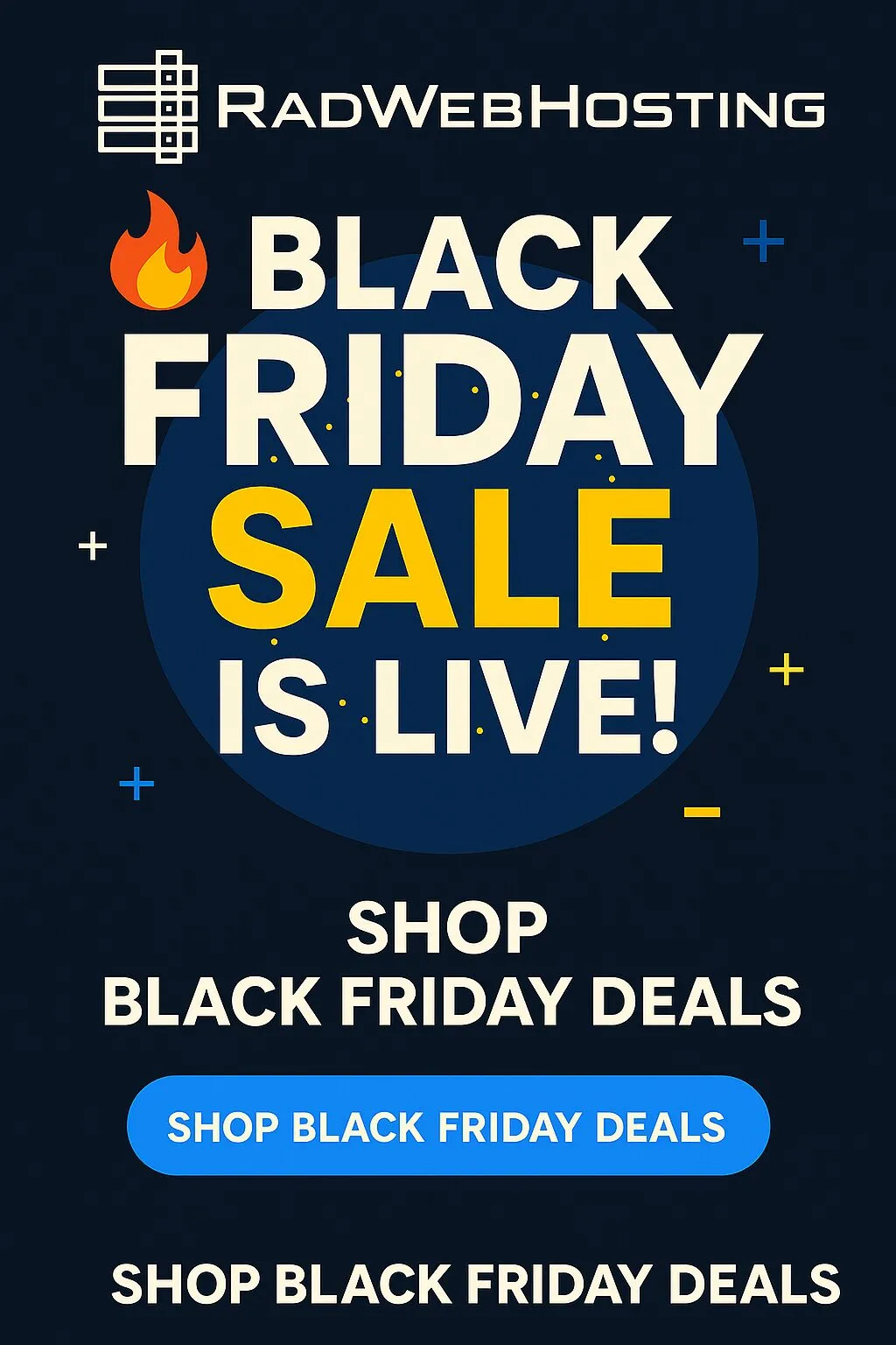 🔥 rad web hosting black friday sale is live!