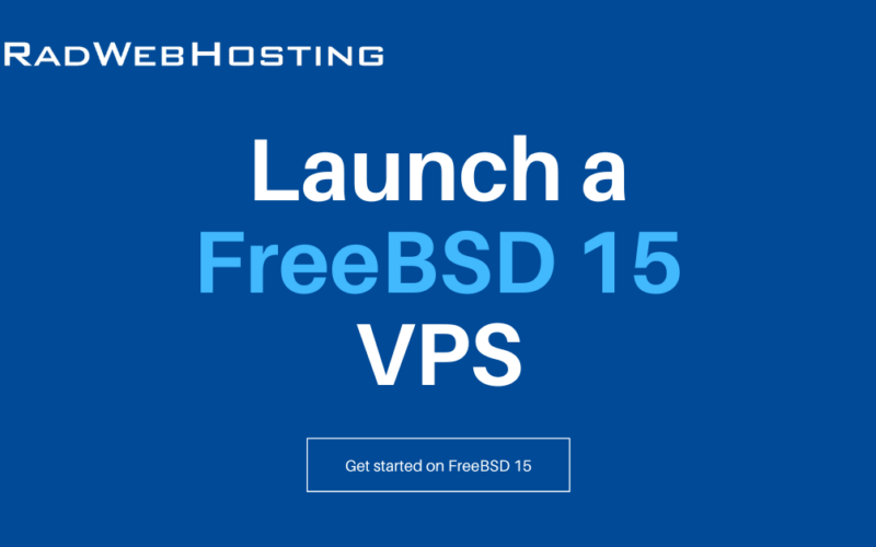 Launch a freebsd 15 vps