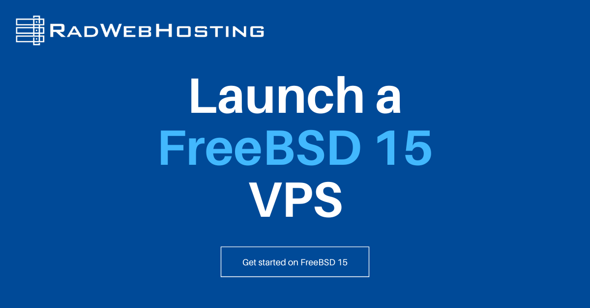 Launch a freebsd 15 vps