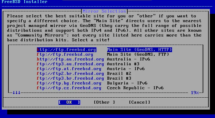 Choose Mirror Location - Launch A Freebsd 15 Vps Choose mirror location - launch a freebsd 15 vps