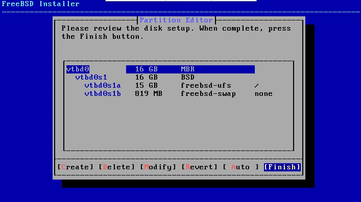 Review Disk Setup - Launch A Freebsd 15 Vps Review disk setup - launch a freebsd 15 vps
