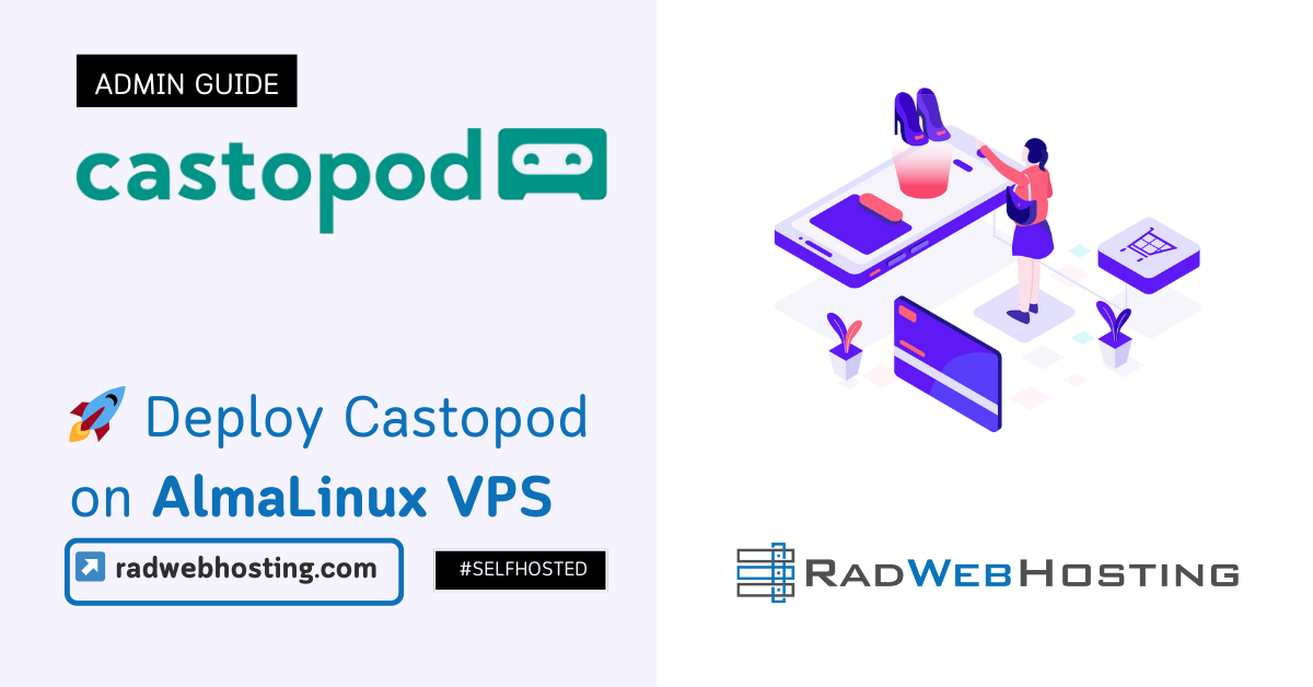 Deploy castopod on almalinux vps