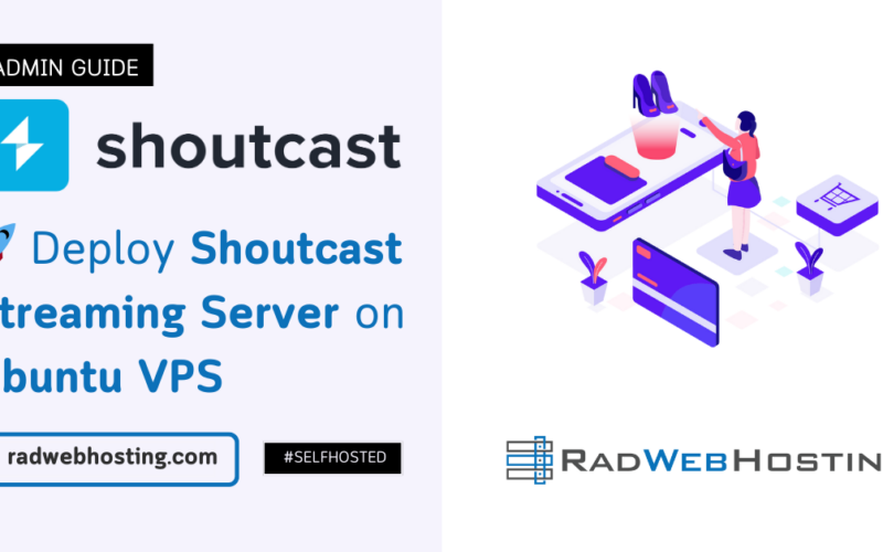Deploy shoutcast streaming server on ubuntu vps