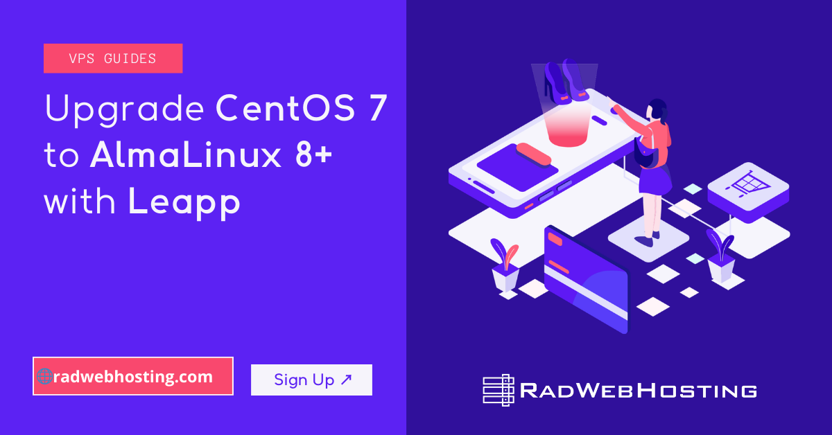Upgrade centos 7 to almalinux 8+ with leapp