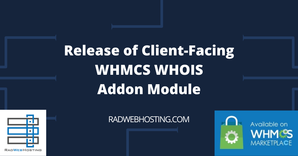 Release of client-facing whmcs whois addon module
