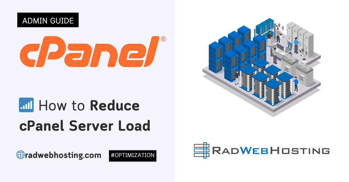 📶 how to reduce cpanel server load