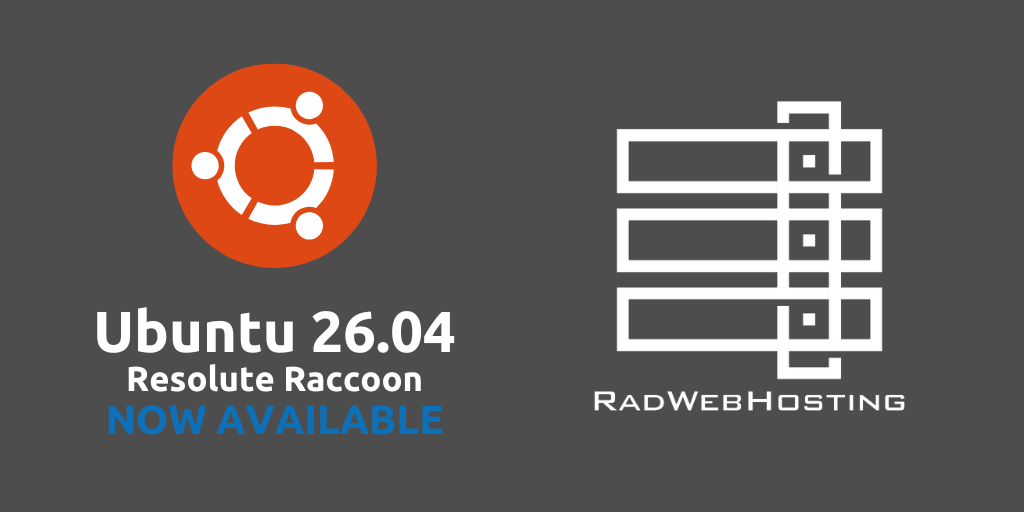Ubuntu 26. 04 (resolute raccoon) now available for vps servers