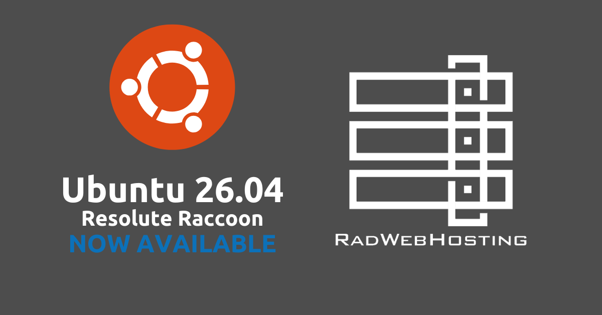 Ubuntu 26. 04 (resolute raccoon) now available for vps servers