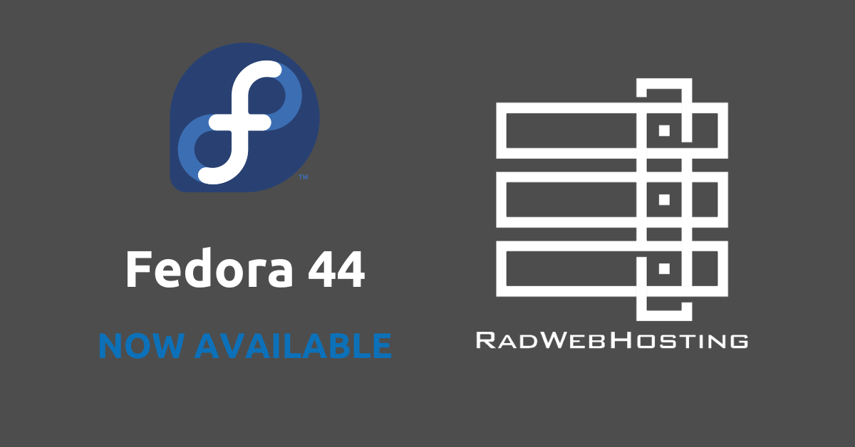 Fedora 44 now available for vps servers