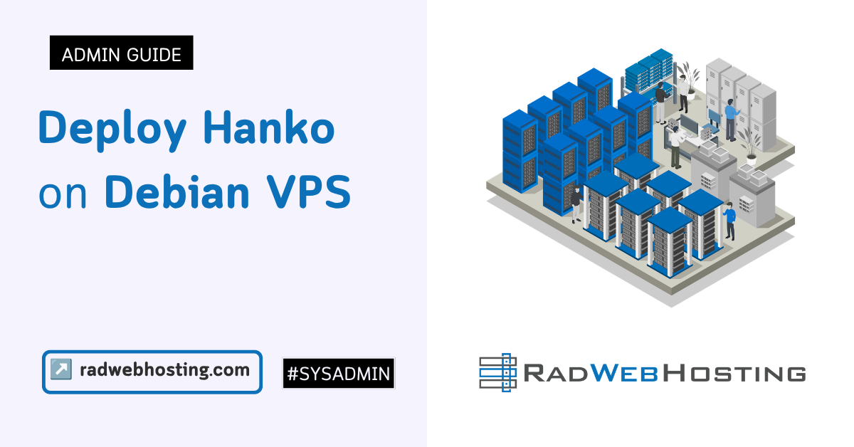 Deploy hanko on debian vps