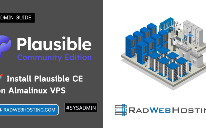 🚀 install plausible ce on almalinux vps